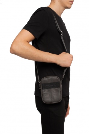 Patterned shoulder bag with logo, zdjęcie 2 Patterned shoulder bag with logo od Versace Jeans